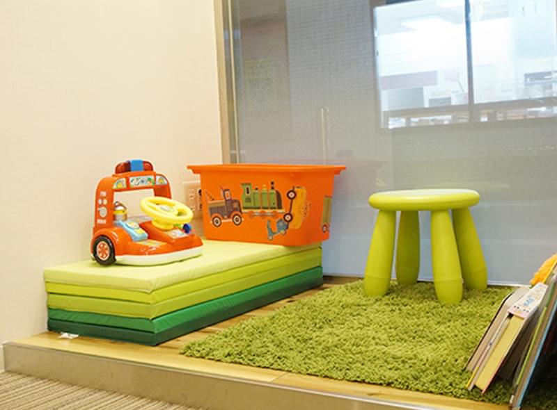 キッズスペースあり